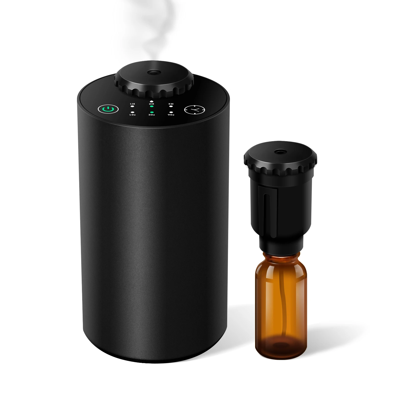 

Car Aromatherapy Portable Pure Essential Oil Aroma Diffuser Metal Wireless Air Waterless Scent Oil Diffuser Machine