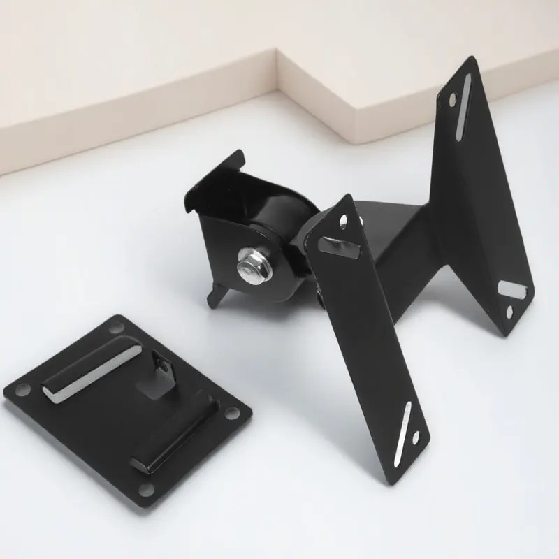 

1Set TV Wall Bracket Heavy-Duty Iron Fixed Corner Mount Stand Multi-Scene Use for Living Room Bedroom TV Mount