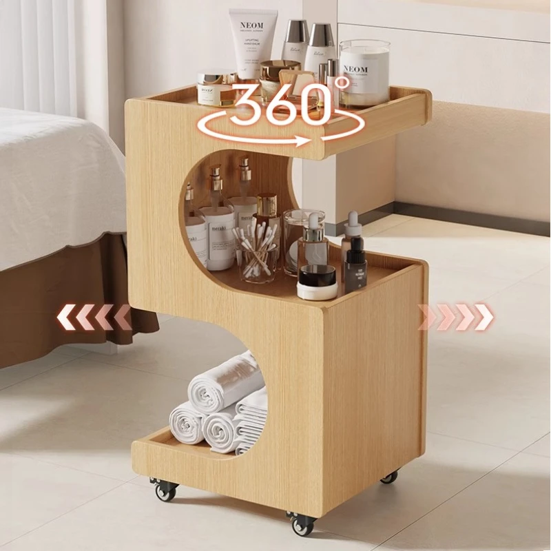 

Beauty Salon Trolley Cart with Wheels Professional Aesthetic Cart Cosmetic Reception Salon Equipment Furniture Tool Trolly Cart