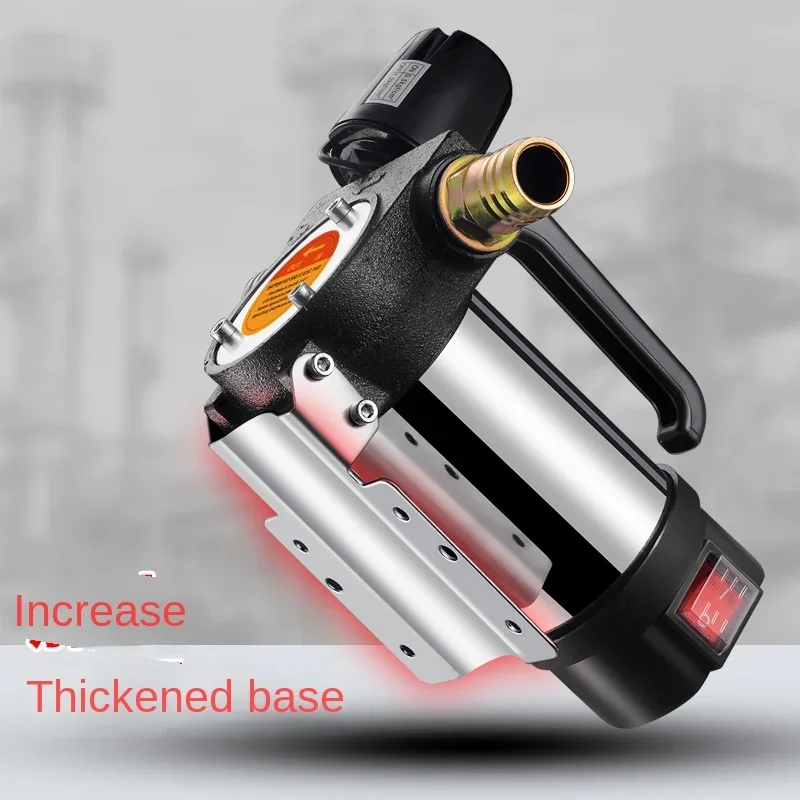 Durable 990W Portable Automatic Start-stop Electric Diesel Pump Electric Oil Pump Self-priming Pumping Unit Artifact