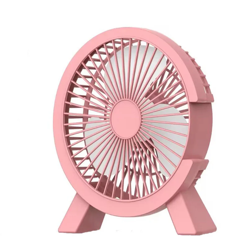Mini USB Rechargeable Table Fan Portable Small Cooling Fan for Student Dormitory Computer Desk Home Office Summer Air Cooler view 5