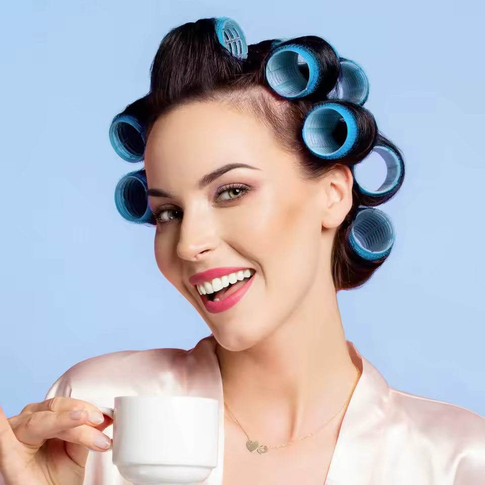 Heatless Hair Rollers Styling Kit