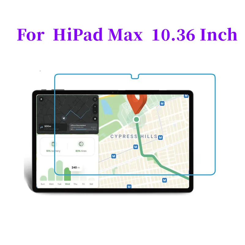 

9H Tempered Glass Screen Protector For Chuwi HiPad Max 10.36 Inch 2022 Anti Scratch Clear Protective Film