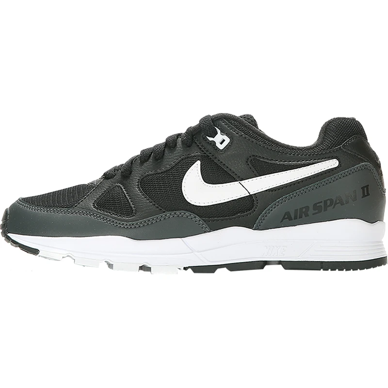 حذاء الجري Nike Official Genuine Air Span II للرجال مبطن ومقاوم للاهتراء منخفض الارتفاع AH8047-008