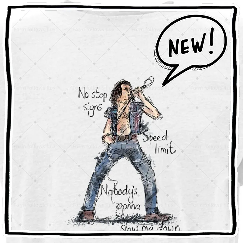 2026 Camiseta con capucha para hombre, estilo cómic dibujado a mano, Bon Scott – Highway to Hell – AccaDacca, Día del Padre, Rock The Singers, unisex, S-6X