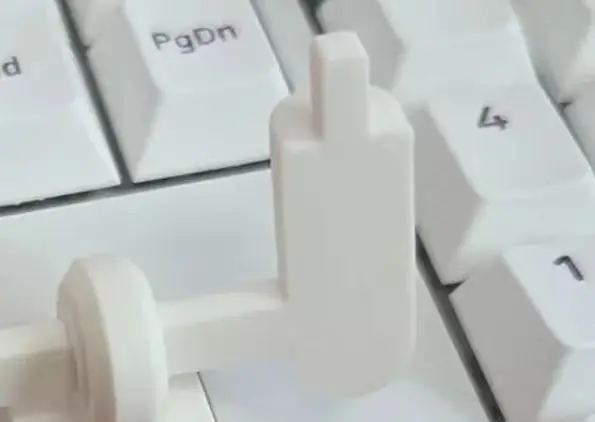 

3D Printed Keyboard Joystick Directional Controller Smooth Precise Control Ergonomic Design for Mechanical Keyboards