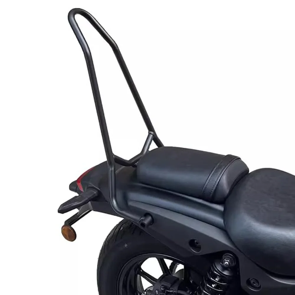 Portaequipajes para motocicleta, barra Sissy, respaldo trasero para pasajero, cojín, soporte de montaje para eliminador Kawasaki 400 450 500 SE