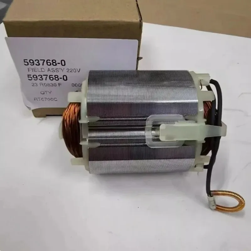 220V Rotor Assembly & Stator Replacement Parts Fit RT0700C RT0702C Electric Trimming Machine New Accessories