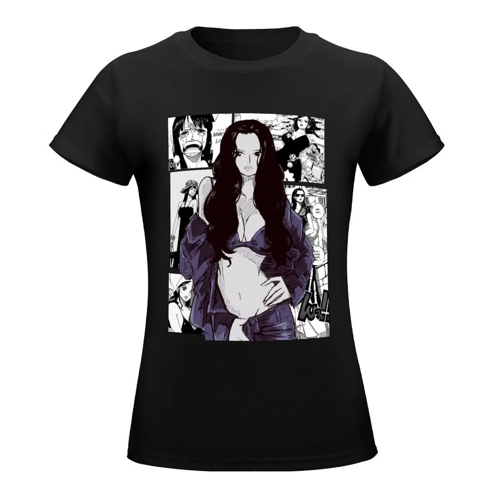 Nico Robin Street Wear T-Shirt graphics funny korean fashion funnys white t-shirts for Women