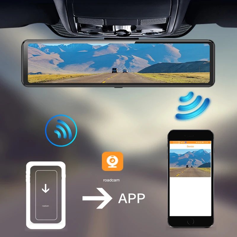 CarPlay AI Voice Control Dash Camera 12