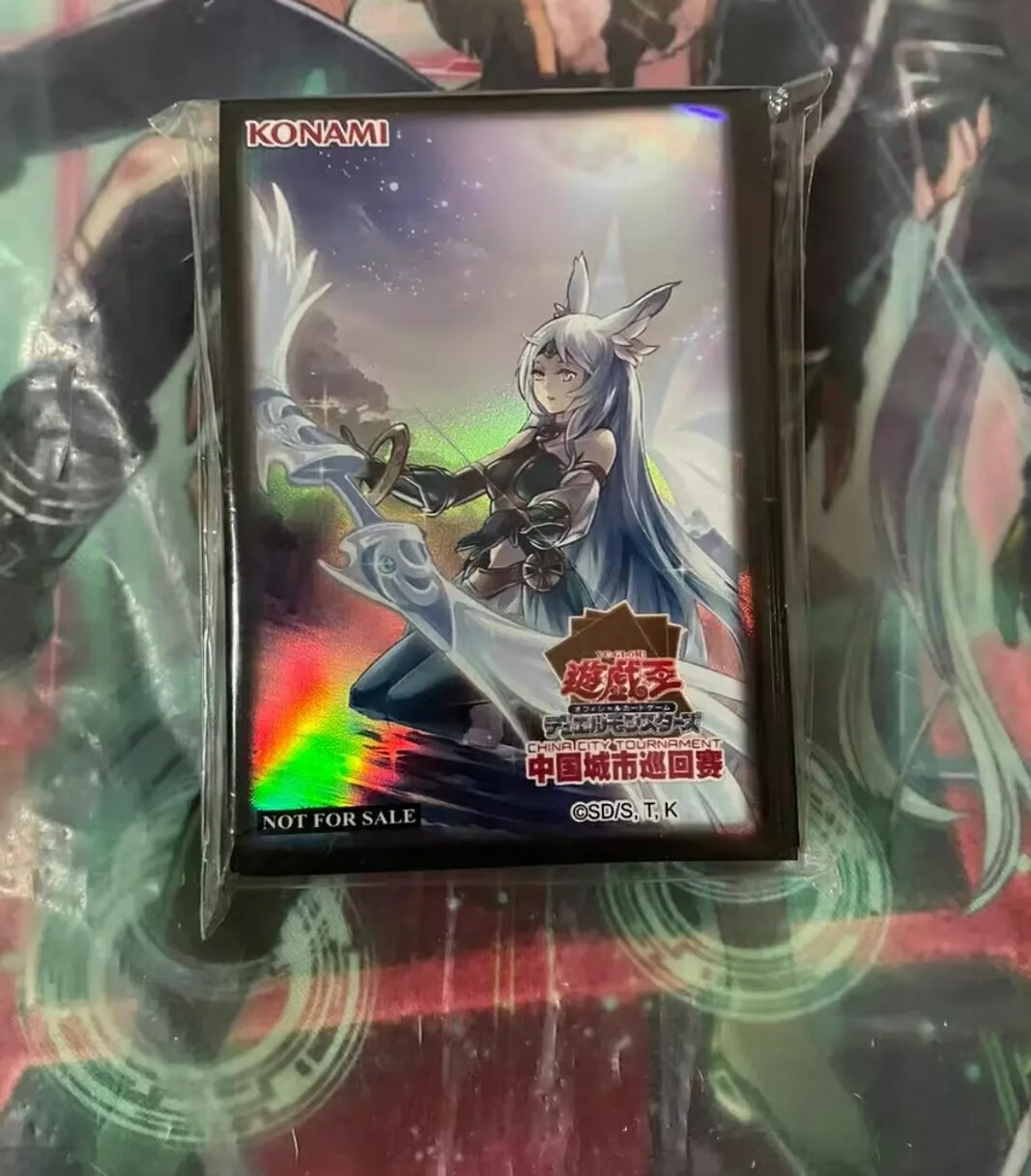 70Pcs Yugioh KONAMI Duel Monsters Apollousa Bow of the Goddess Official Collection Sealed Card Protector Duelist Sleeves