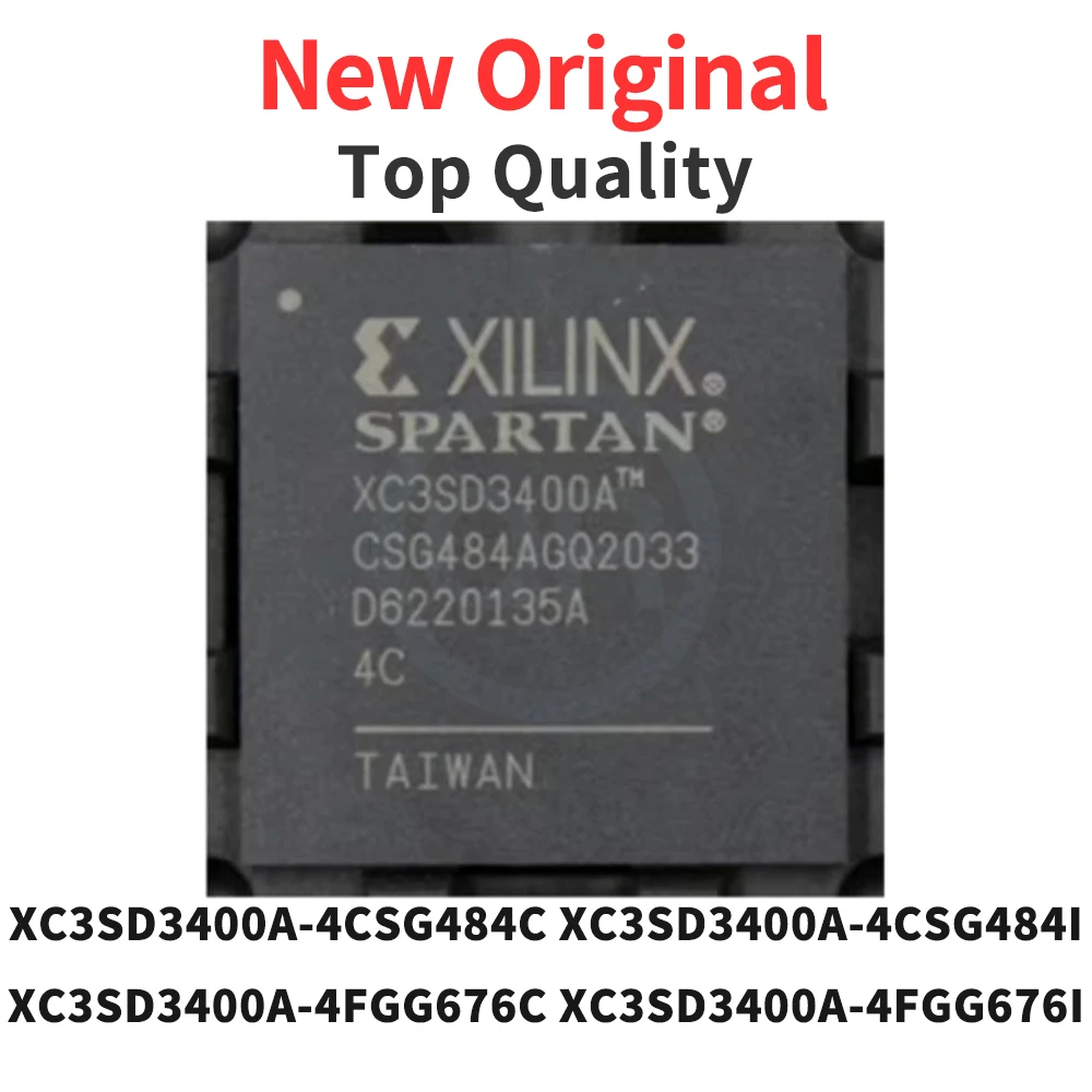 

1 шт. XC3SD3400A-4CSG484C XC3SD3400A-4CSG484I XC3SD3400A-4FGG676C XC3SD3400A-4FGG676I BGA новый оригинальный