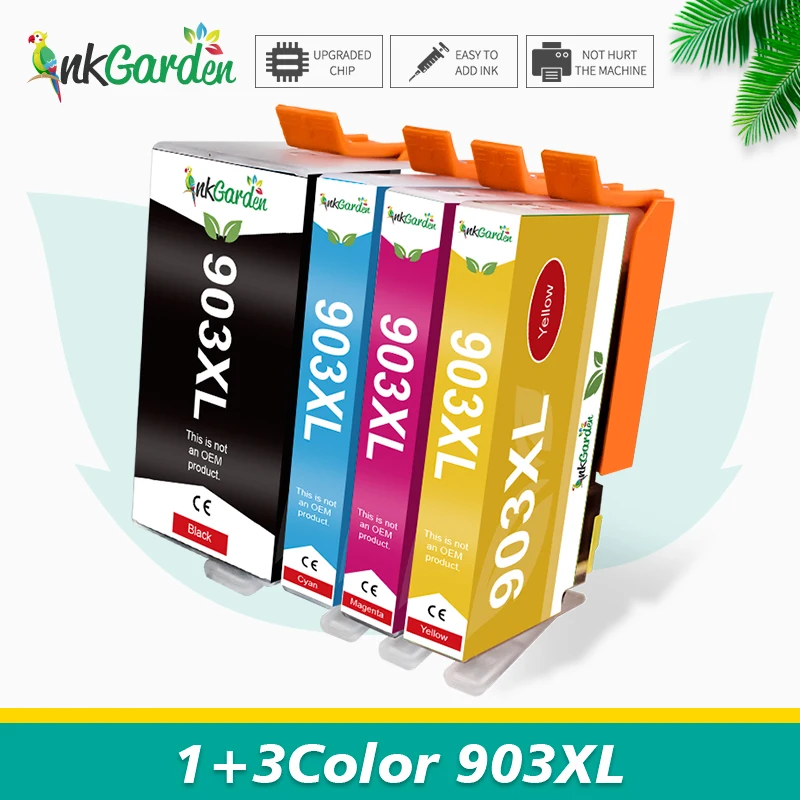 

903XL 903 Compatible Ink Cartridge for HP Officejet 6950 6951 OfficeJet Pro 6960 6970 6974 Printer for HP 903xl