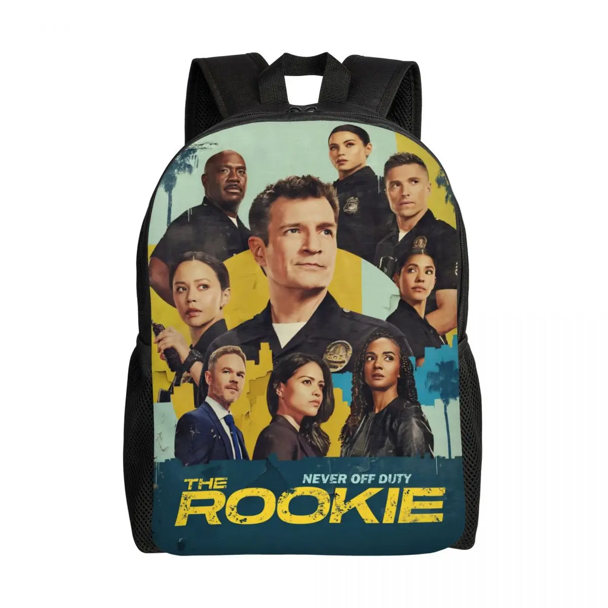 حقيبة ظهر The Rookie TV Show Little Kid للفتيات والأولاد الصغار حقائب ظهر مدرسية لطيفة لرياض الأطفال #1