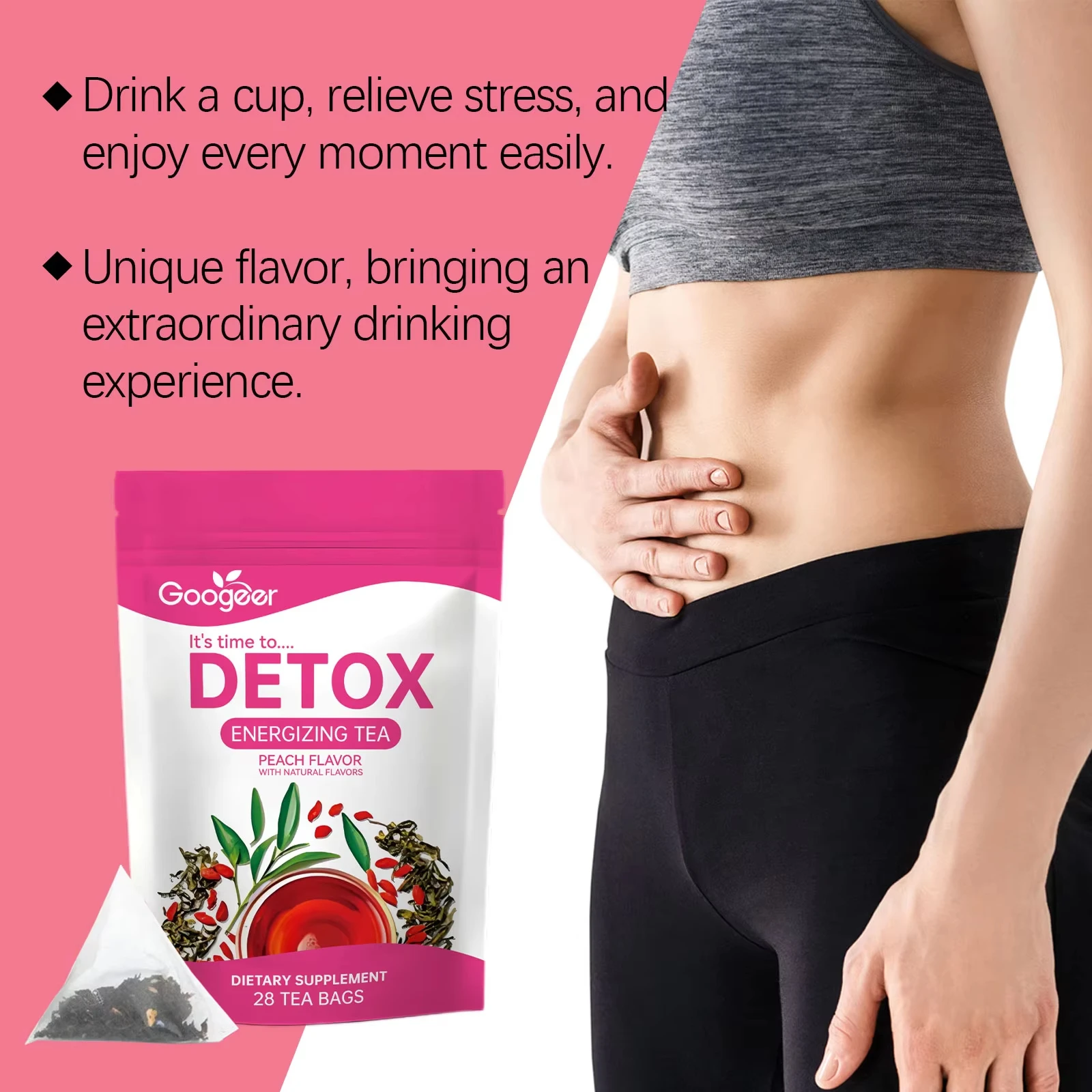 Googeer 28 stuks Kruidenthee v - Coffee Tea For Weight Loss recensie en prijs