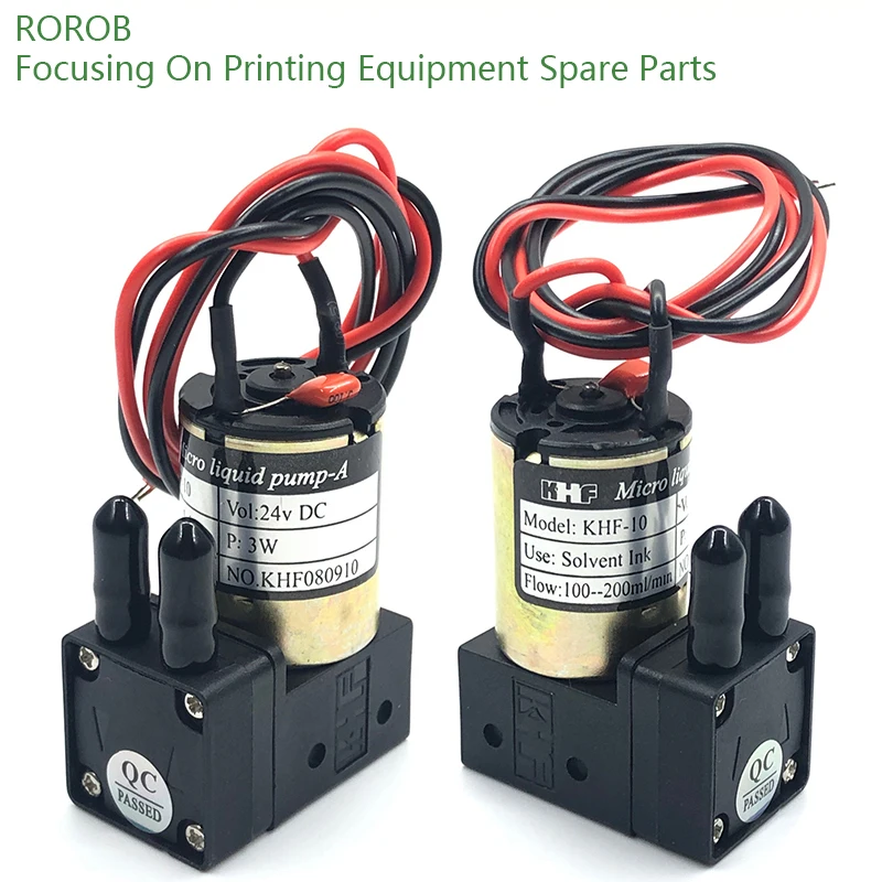 Khf Bomba De Tinta Pequena Bomba De Líquido Micro Diafragma, Impressora A Jato De Tinta De Grande Formato, Bomba Recirculacion Tinta De Dtf, 24V, DC