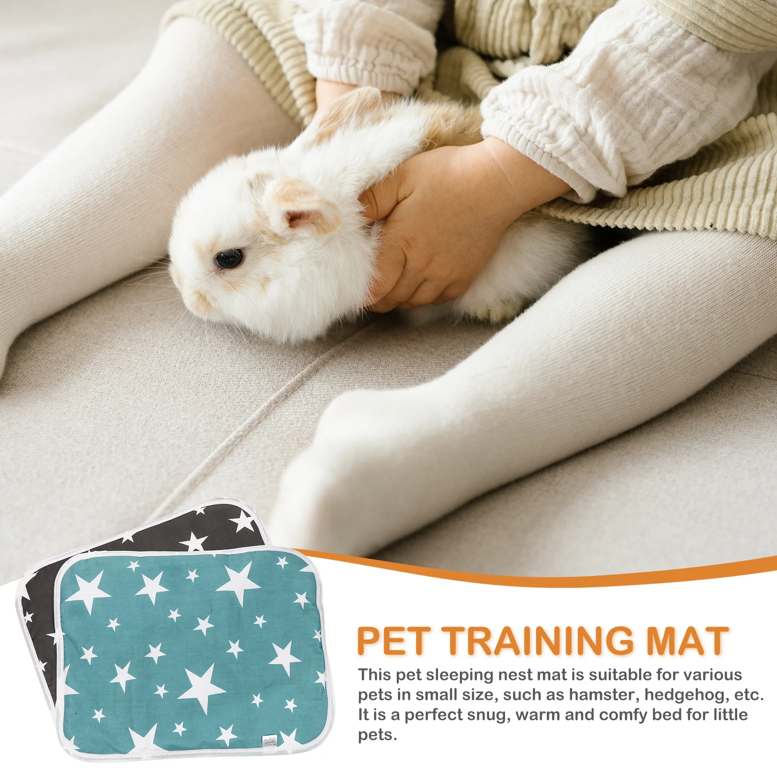 

6pcs Pet Nest For Small Animals Warm Sleeping Bed Portable Mat For Hamster Guinea Pig Rabbit Pet Cage Mat Bed