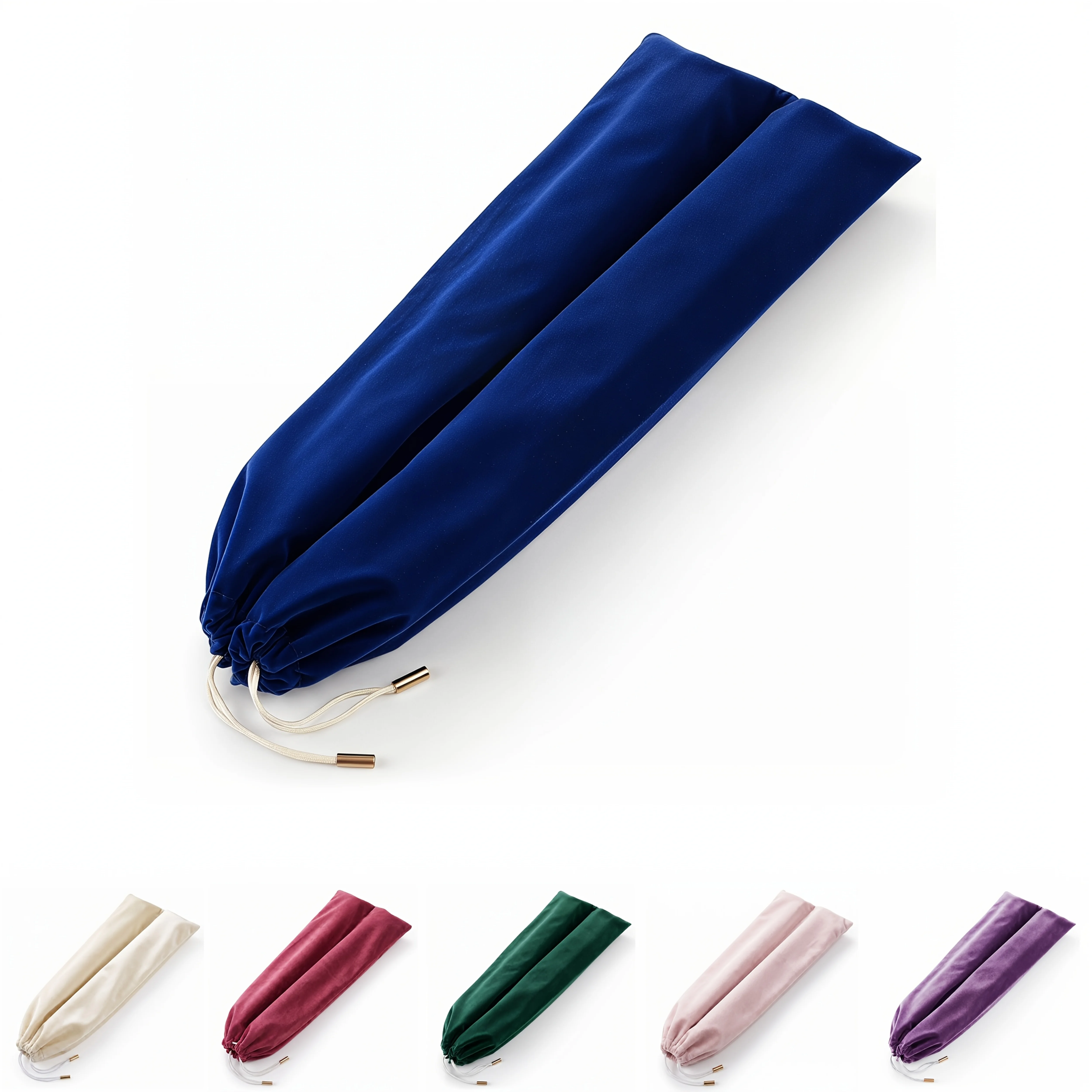 Velvet Drawstring Mahjong Accessory Storage Bag, Holds 4 Mahjong Racks And Card Pushers, Soft And Portable Pouch, Bag Solely