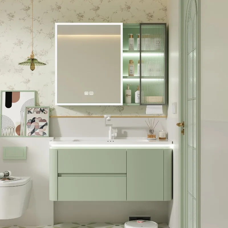 Storage Organizer Bathroom Cabinet Partitions Corner Modern Luxury Bathroom Cabinet Display Toilet Vestidores Trendy Furniture