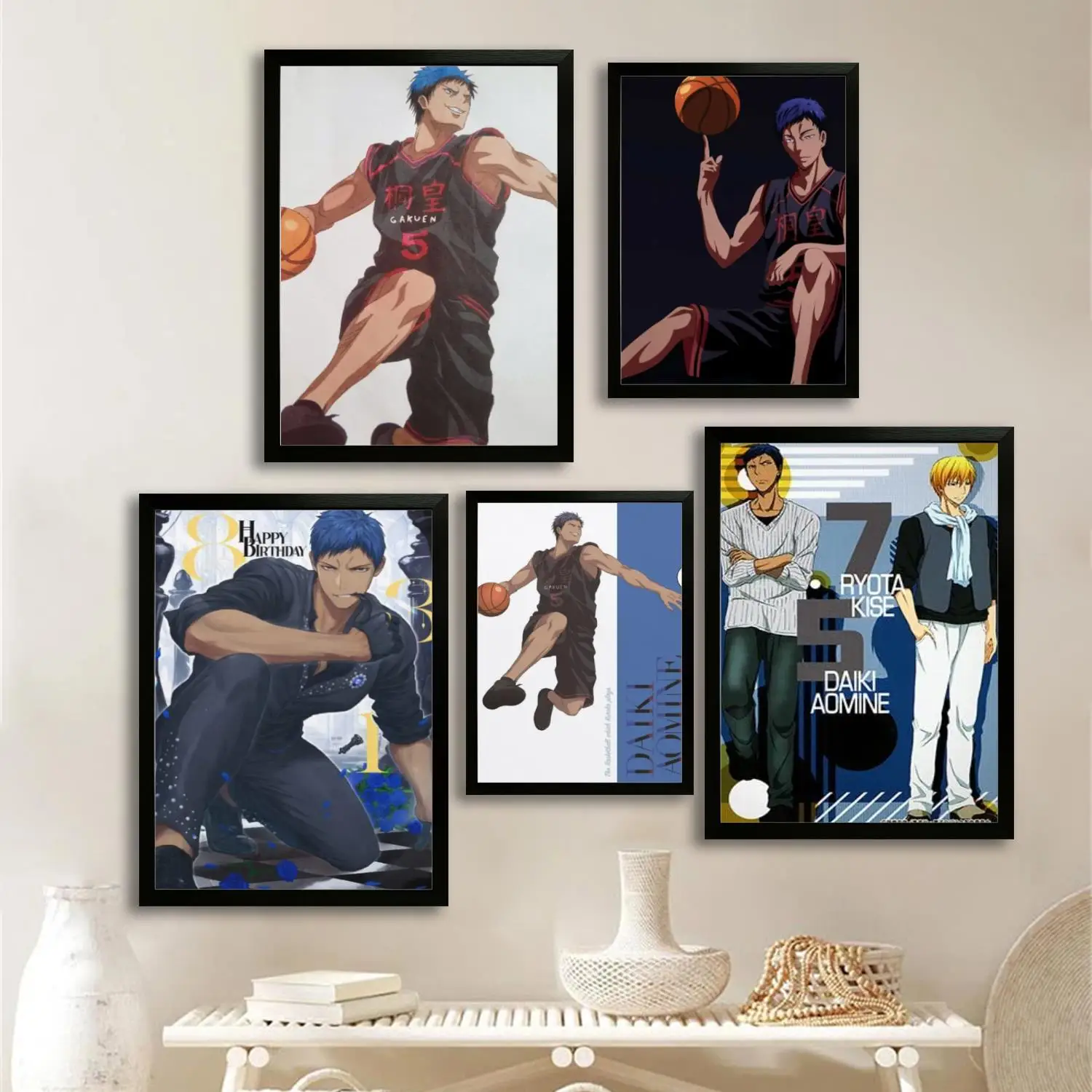 aomine daiki Canvas Art Poster, Wall Art, Picture Print, Modern Family, Bedroom Decor, Posters,Decorative painting