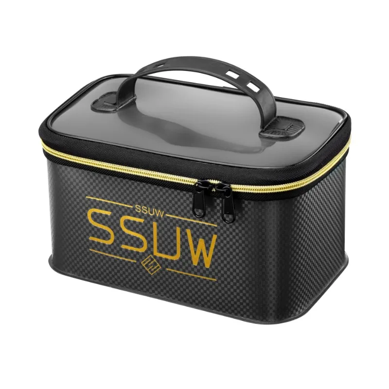 Boîte de rangement de pêche, boîte de rangement d'accessoires de pêche, boîte de rangement d'outils de gadgets, boîte d'organisation, sac de rangement Portable sous-ligne