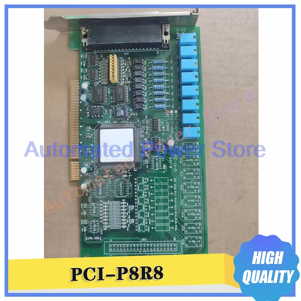 PCI-P8R8 Board 8-Way Relay Output Capture Card