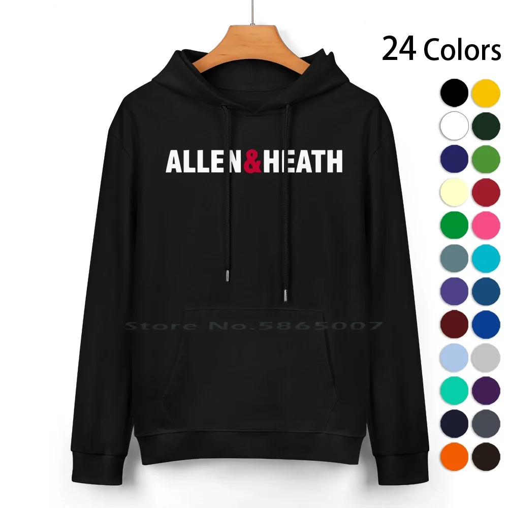 

Mixing Consoles Pure Cotton Hoodie Sweater 24 Colors Allen Heath England Mixing Consoles Dj Mixers Penryn Cornwall 100% Cotton