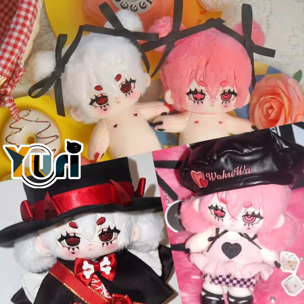 

Anime Original Monster Demon Devil Plush 20cm Doll Body Toy Cute Props Cosplay Kpop Gift No Attribute C MK