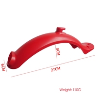 MARQ Scooter Rear Mudguard Taillight Fender Set for Xiaomi M365/1S/PRO Electric Scooter Accessories(White)