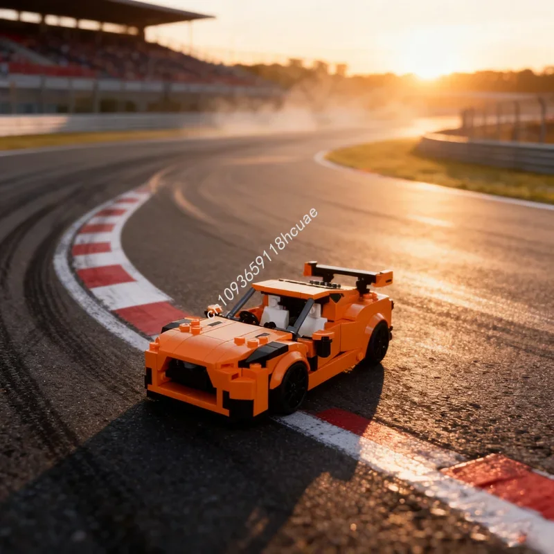 

Набор из 321 детали: Конструктор MOC Nissan GT-R City Champions Supercar. Идеальный подарок на Рождество и День рождения для детей. Креативная игрушка-конструктор.