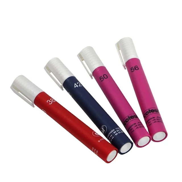 PILLAR SHERMAN Arcotest Plastic Surface Corona Treatment Surface Tension Testing Before Printing Dyne Pen