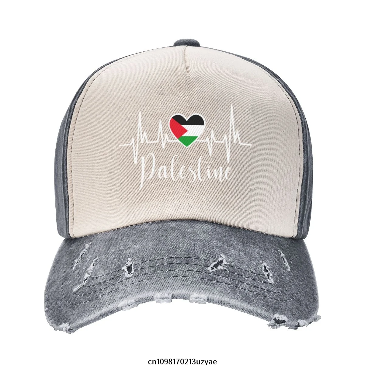 Palestines Flag Cowboy Hat Women Men Classic Baseball Cap Sport Adjustable Golf Hats view 3
