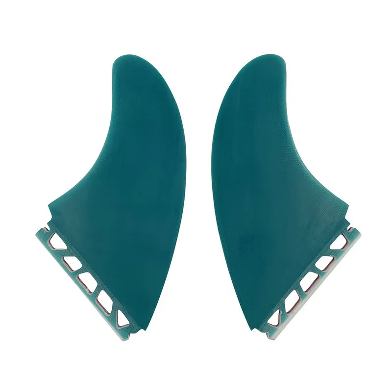 UPSURF FUTURE MR Twin Fin Set Fiberglass Surfboard Fins Single Tab Twin Keels Funboard Fishboard Surf Fin Quilhas Accessory