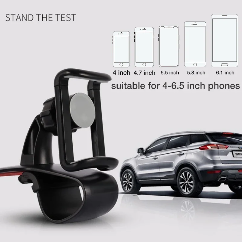 Car phone holder dash cam navigation holder multifunctional 360 degree rotating holder Angle-Adjustable Accessibility Tools New