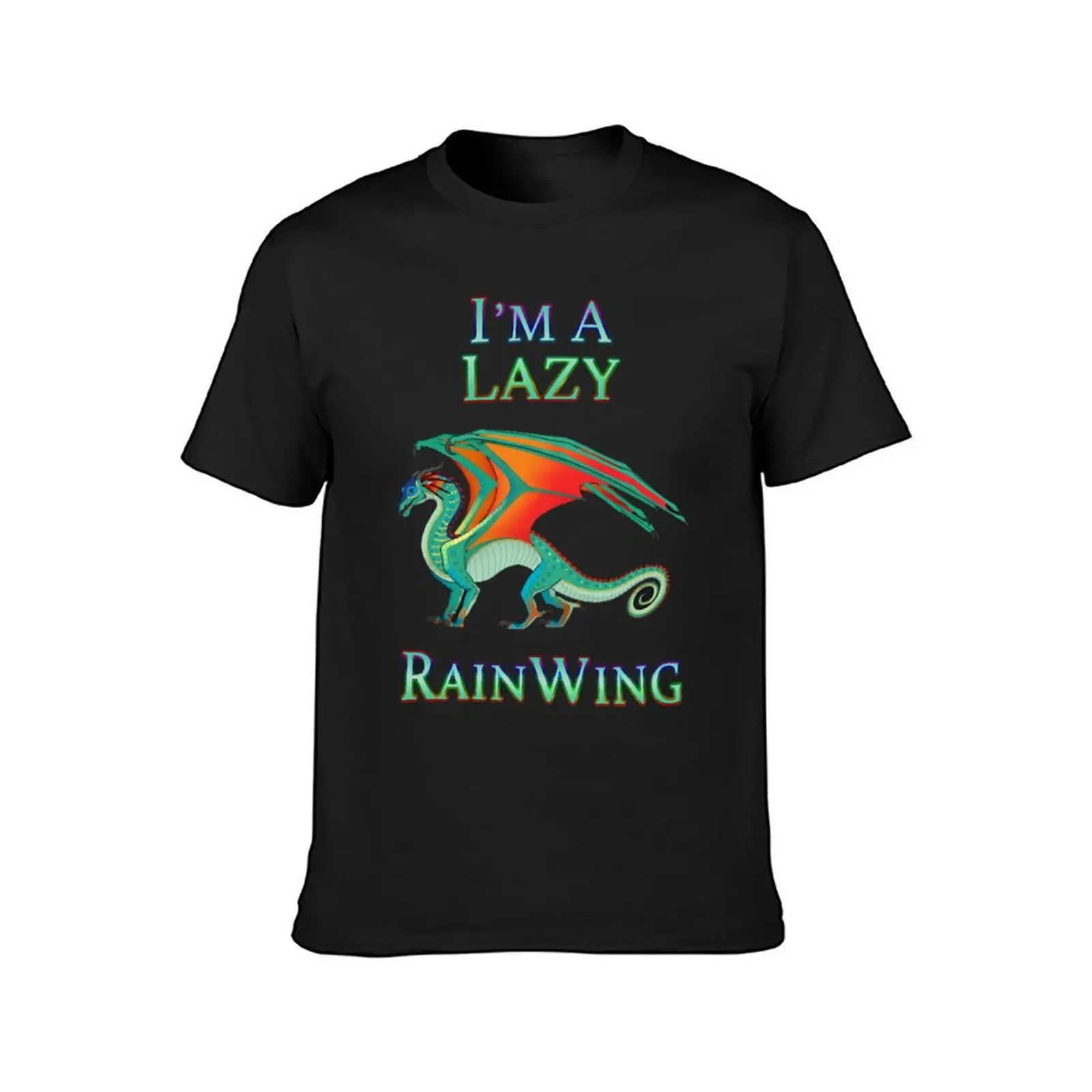 I'm a Lazy RainWing Kids T-Shirt summer tops plus sizes boys animal print tees t shirt men