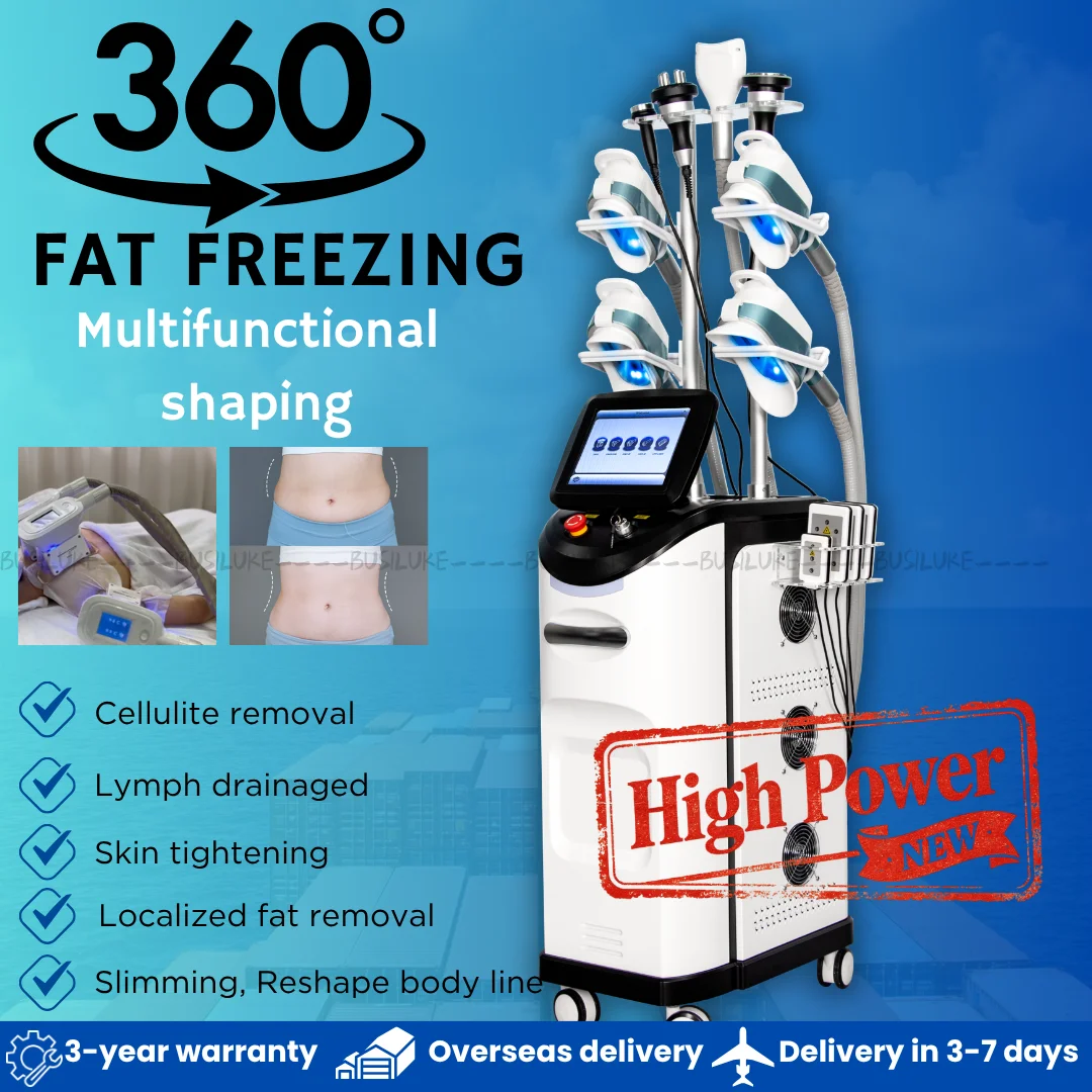 MYO slim 360° Fat Freezing Body Slimming Machine Effective Weight Loss Cellulite Removal Vacuum Cavitation System Beauty Salons