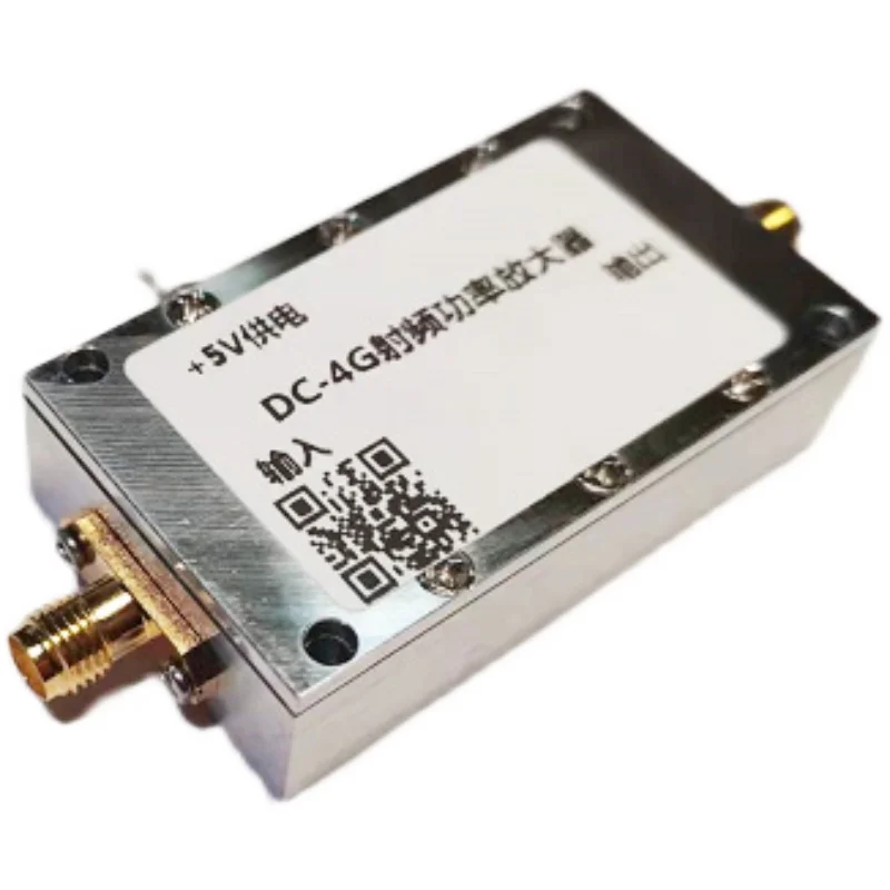 

Dc-4g RF Power Amplifier Microwave Amplification Broadband Amplifier Gain Driving Module Signal Amplification