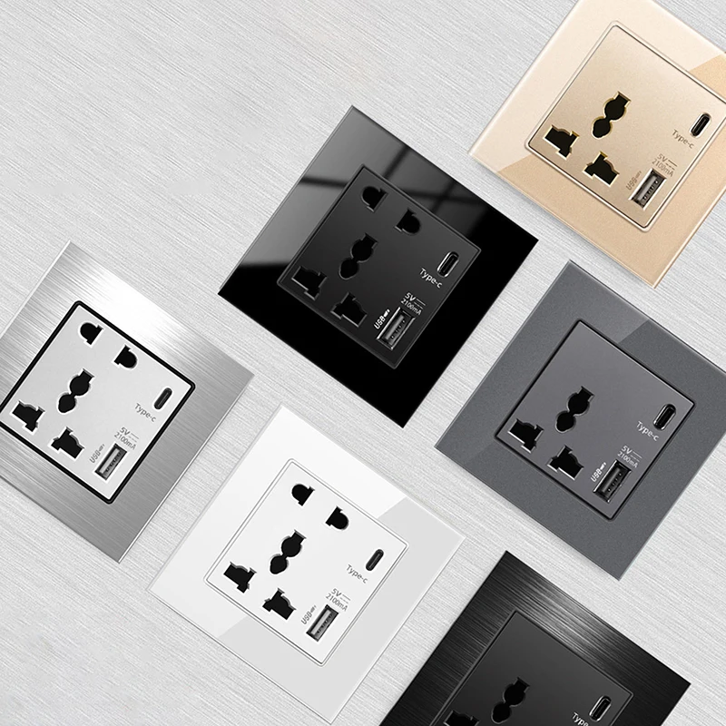 1Pc Power 2100MA Us…