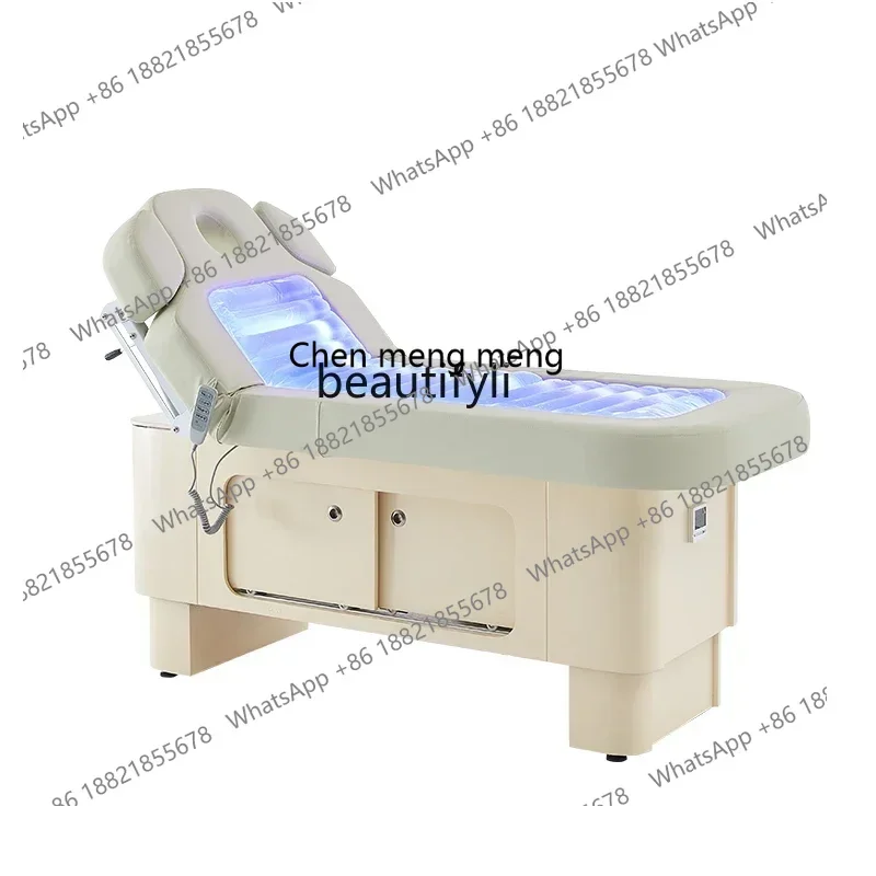 182QHydrotherapy Bed Beauty Salon Special Constant Temperature Water Bed Electric Lifting Phototherapy Bed Maage Maage Couch