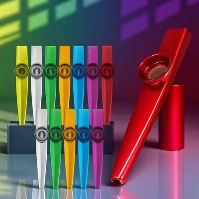 

12 Pcs Kazoo for Adult Kazoos Musical Instrument Adults Instruments Metal Small