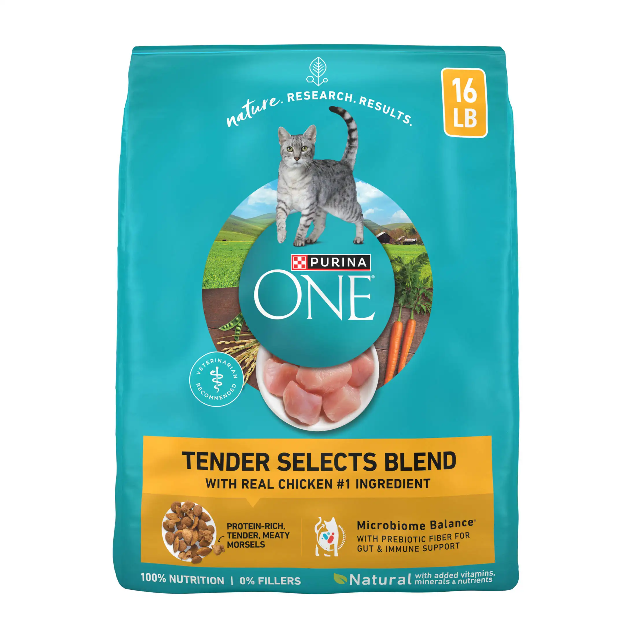 Tender Select Blends Dry Cat Food with Chicken Flavor in 16 Pound Bag