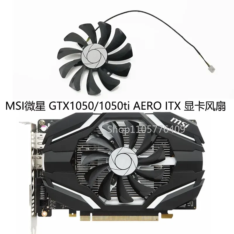 XINYI Fan for MSI GTX1050 GTX1050ti AERO ITX OCV1 Graphics Card HA9010H12F-Z 0728
