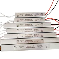 LED Driver 18W 24W 36W 48W 60W 72W 80W 100W 110-260V AC/DC 12V 24V Ultrathin Switching Power Supply Lighting Adapter Light Strip