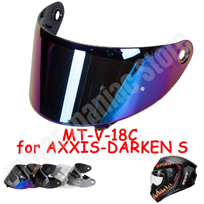 

MT-V-18C козырек для мотошлема для AXXIS DARKENS, линзы для шлема, оригинальные аксессуары, щит Capacete De Moto Capacetes