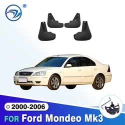 For Ford Mondeo Mk3 2000 - 2006 2001 2002 2003 2004 2005 Car Mudflaps Mud Flaps Splash Guards Mudguards Flap Fender Accessories