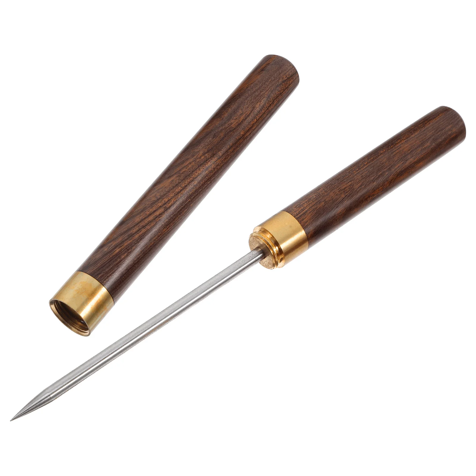 

Pick Chisel Stainless Steel Breaking Tool For Bartending Fishing Safety Cover Wooden Handle Portable Ice Crusher Manual