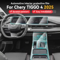 Para Chery TIGGO 4 2025 Panel de coche película tablero pegatina protectora Interior película antiarañazos Accesorios