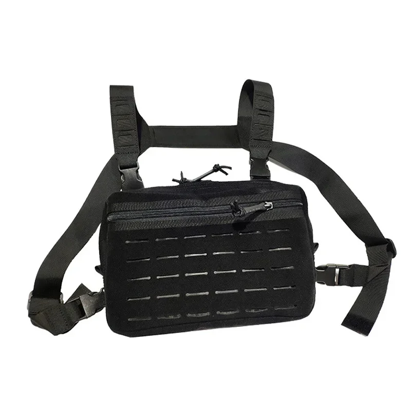 Outdoor Tactical Breast Pack Cycling Travel Large Fanny Pack Mountaineering Running Fanny Pack TC0185-Small