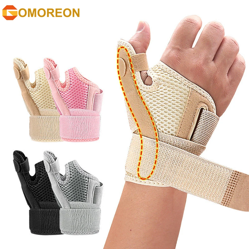 

1Pcs Adjustable Thumb Spica Splint, Thumb Stabilizer Wrist Brace Support for Men Women Carpal Tunnel arthritis, Tenosynovitis