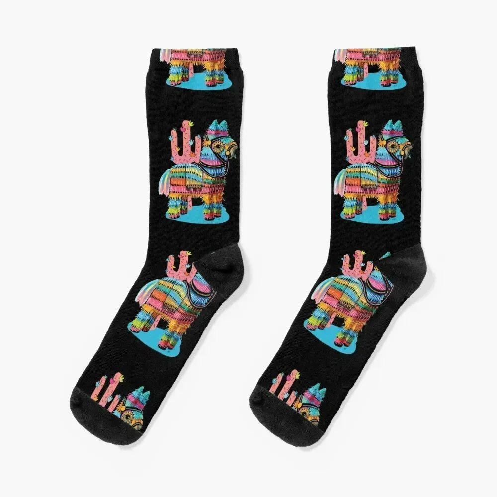 

Pinata Socks hiking with print crazy Climbing Socks Man Women's